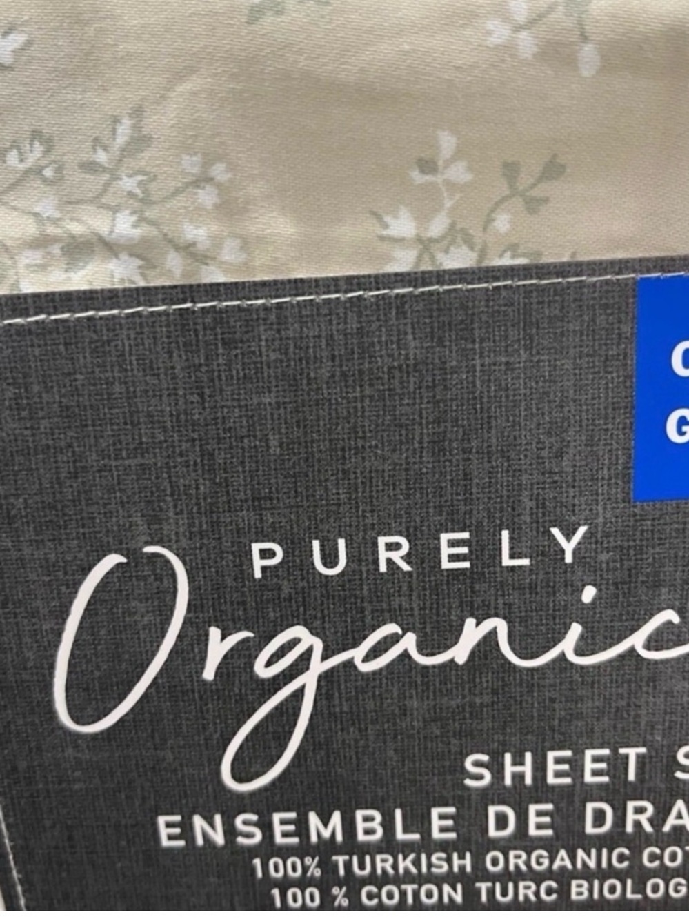 Purely Organic Sheet Set - Grey